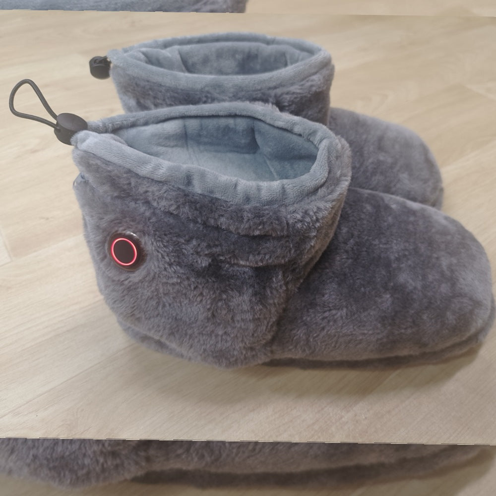 USB electric heating shoes warm home slippers hot boots